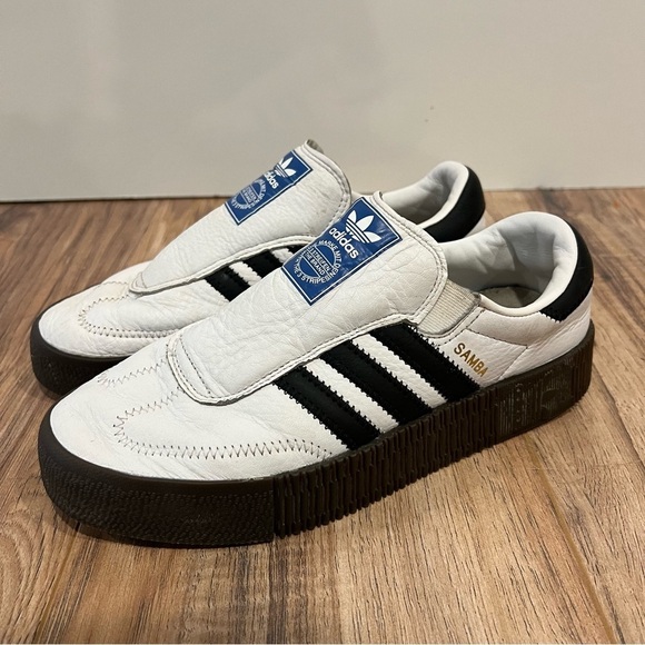 adidas Sambarose Samba Eazy 'White Gum' FX6263 slip on sneaker - Picture 13 of 15